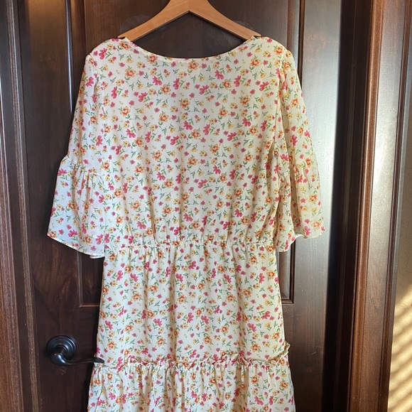 {Lost&Wander} floral cottage mini dress - Picture 14 of 15